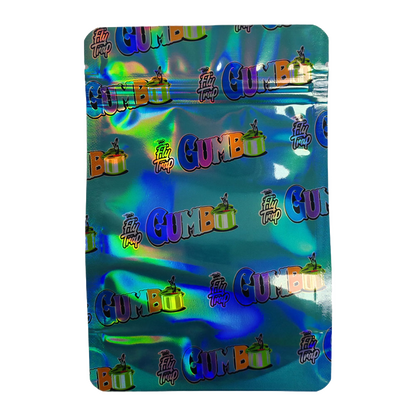 7g Exotic Mylar Bag - Gumbo Woman and Skull (50 Count)