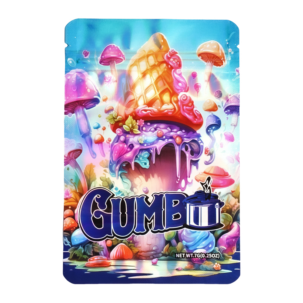 7g Exotic Mylar Bag - Gumbo Mushroom (50 Count)