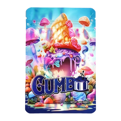 7g Exotic Mylar Bag - Gumbo Mushroom (50 Count)