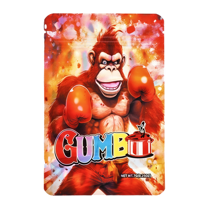 7g Exotic Mylar Bag - Gumbo Gorilla Boxing (50 Count)