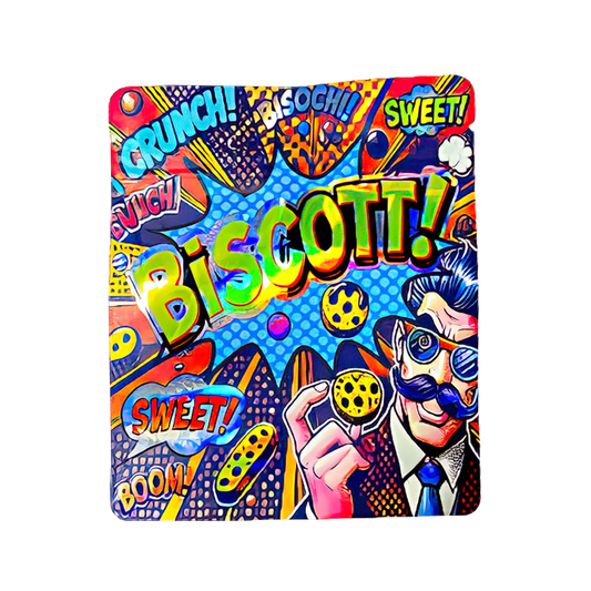 50 Pack - 3.5g Exotic Mylar Bags - Biscott