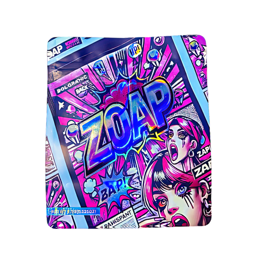 50 Pack - 3.5g Exotic Mylar Bags - Zoap