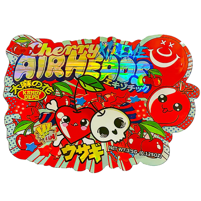 3.5g Shaped Mylar Storage Bag - Cherry Xtreme AH (50 Count)