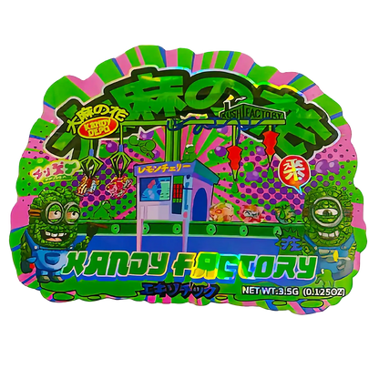 3.5g Shaped Mylar Storage Bag - KA Factory (50 Count)