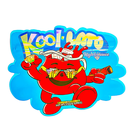 3.5g Shaped Mylar Storage Bag - Kool-Lato High Tolerance (50 Count)