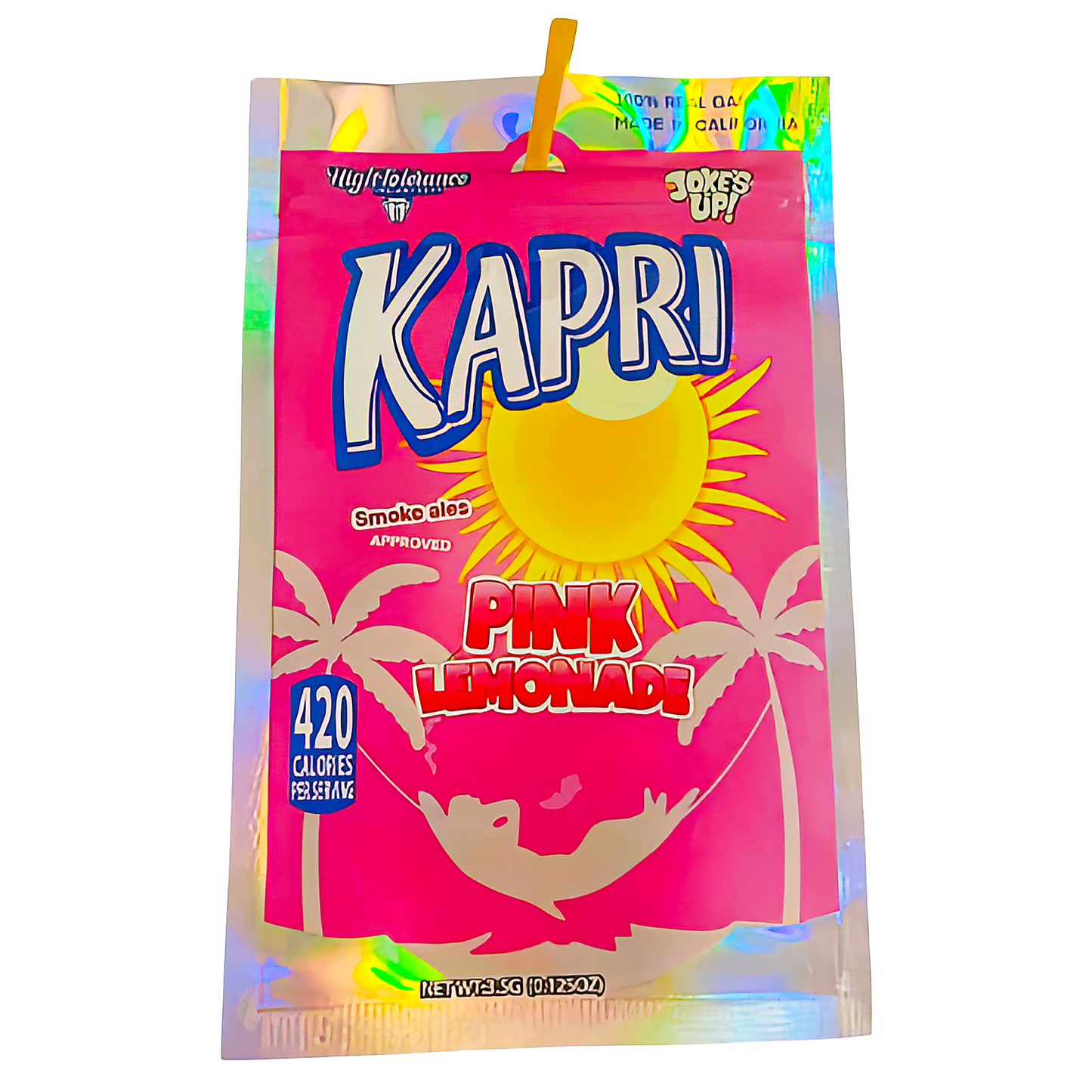 3.5g Shaped Mylar Storage Bag - Kapri PL (50 Count)