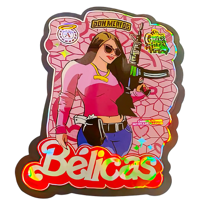 3.5g Shaped Mylar Storage Bag - Don Merfos Belicas (50 Count)