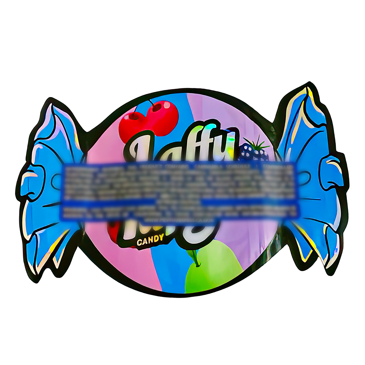 3.5g Shaped Mylar Storage Bag - Laffy 2 (50 Count)