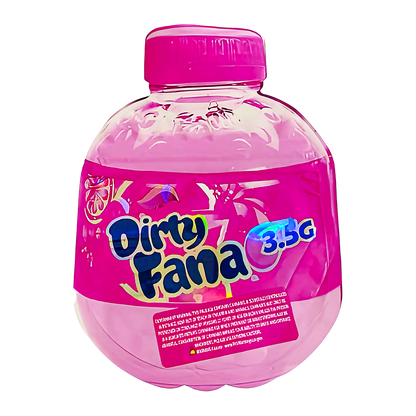 3.5g Shaped Mylar Storage Bag - Pink Fana (50 Count)