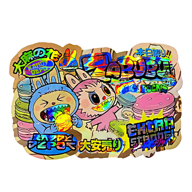 50 Pack - 3.5G Shaped Mylar Bags - Kandy Depo Zabubu
