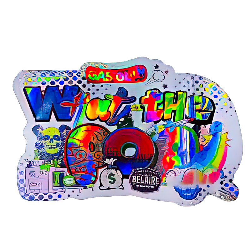 50 Pack - 3.5G Shaped Mylar Bags - Gas Only What The Pop