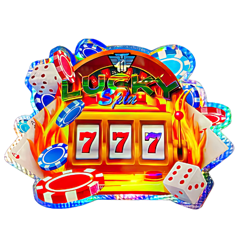 50 Pack - 3.5G Shaped Mylar Bags - High Tolerance High Rollers Lucky Spin 777