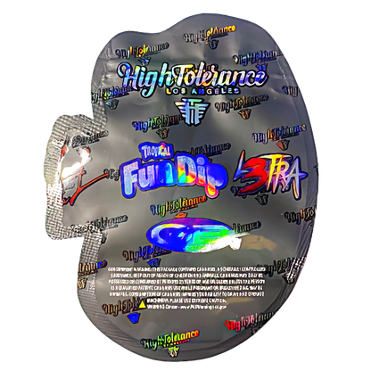 50 Pack - 3.5G Shaped Mylar Bags - High Tolerance Fun Dip Kheee