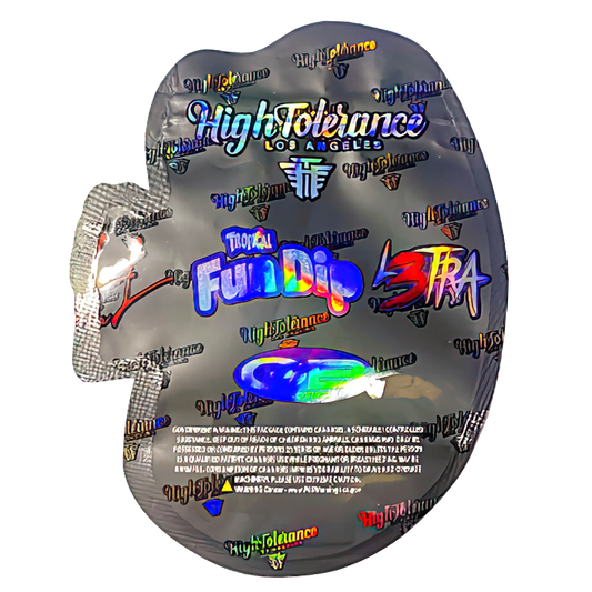 50 Pack - 3.5G Shaped Mylar Bags - High Tolerance Fun Dip Kheee