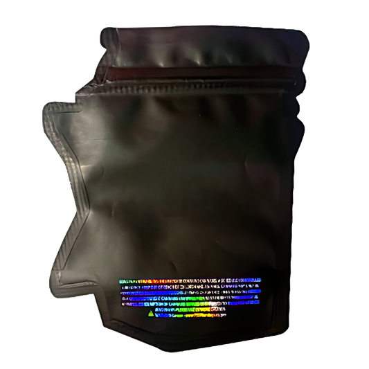 50 Pack - 3.5G Shaped Mylar Bags - Tripping Noodles