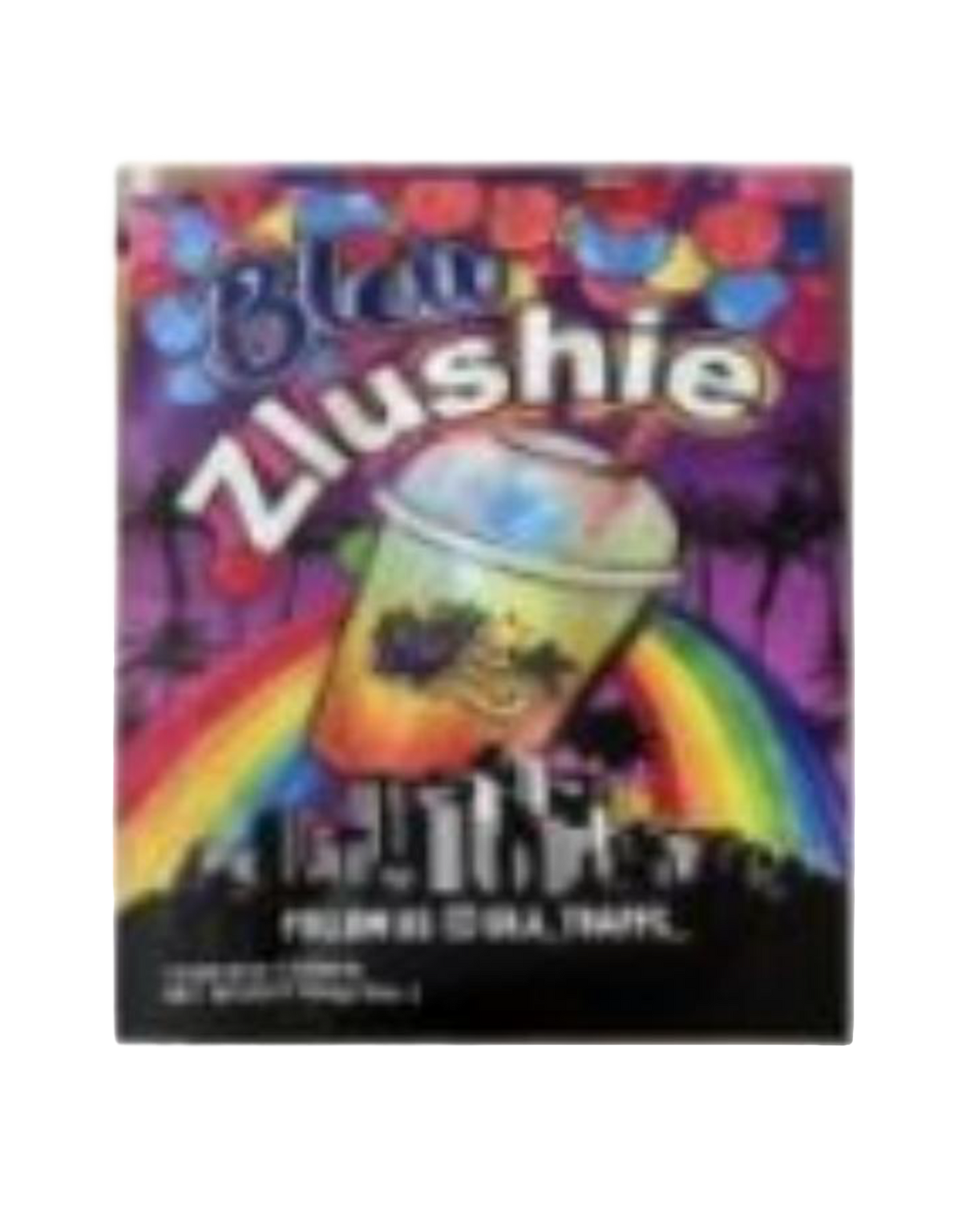 12Pack – 1lb Exotic Mylar Bags - Rainbow Slushie