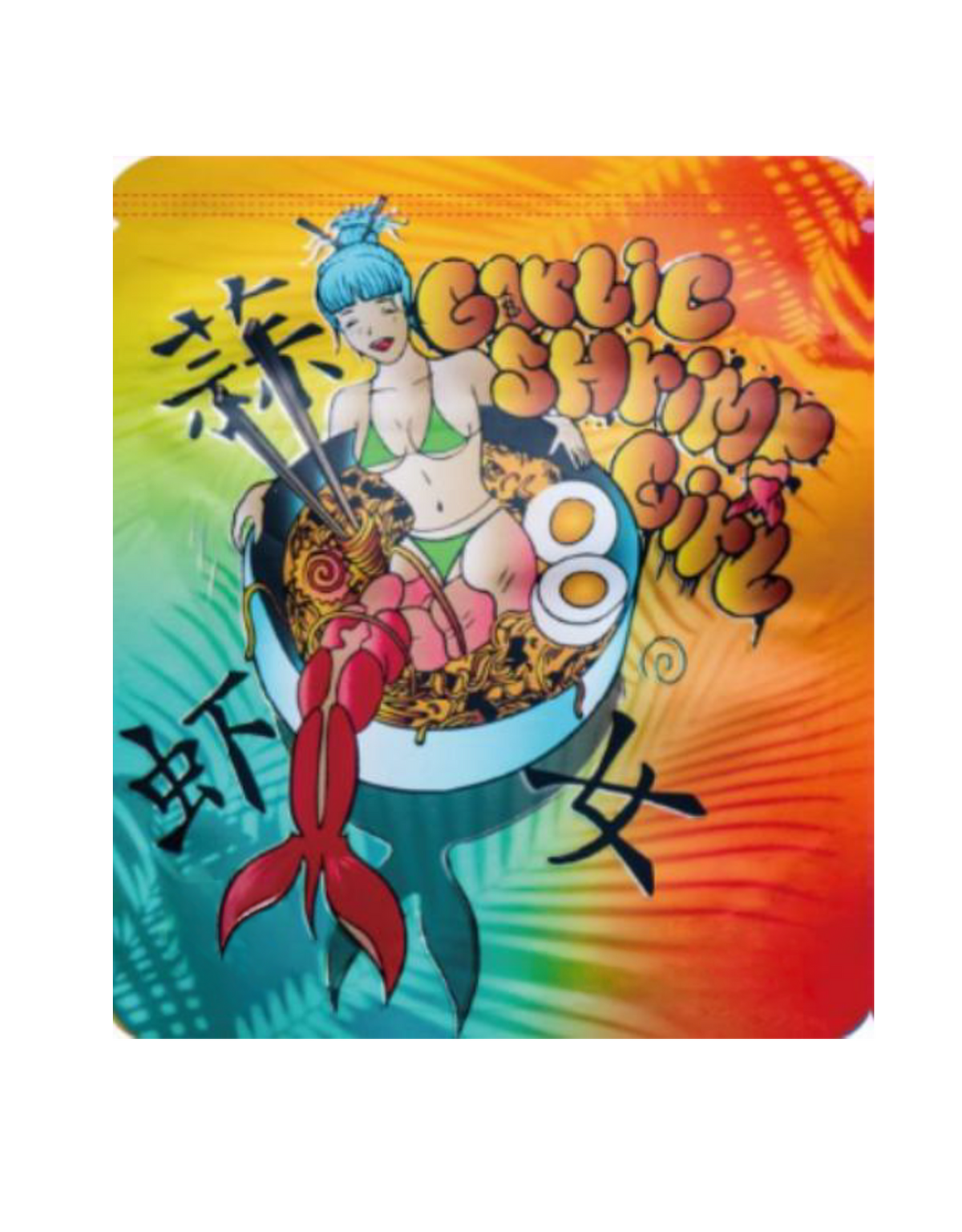 12Pack – 1lb Exotic Mylar Bags - Anime One Piece Luffy