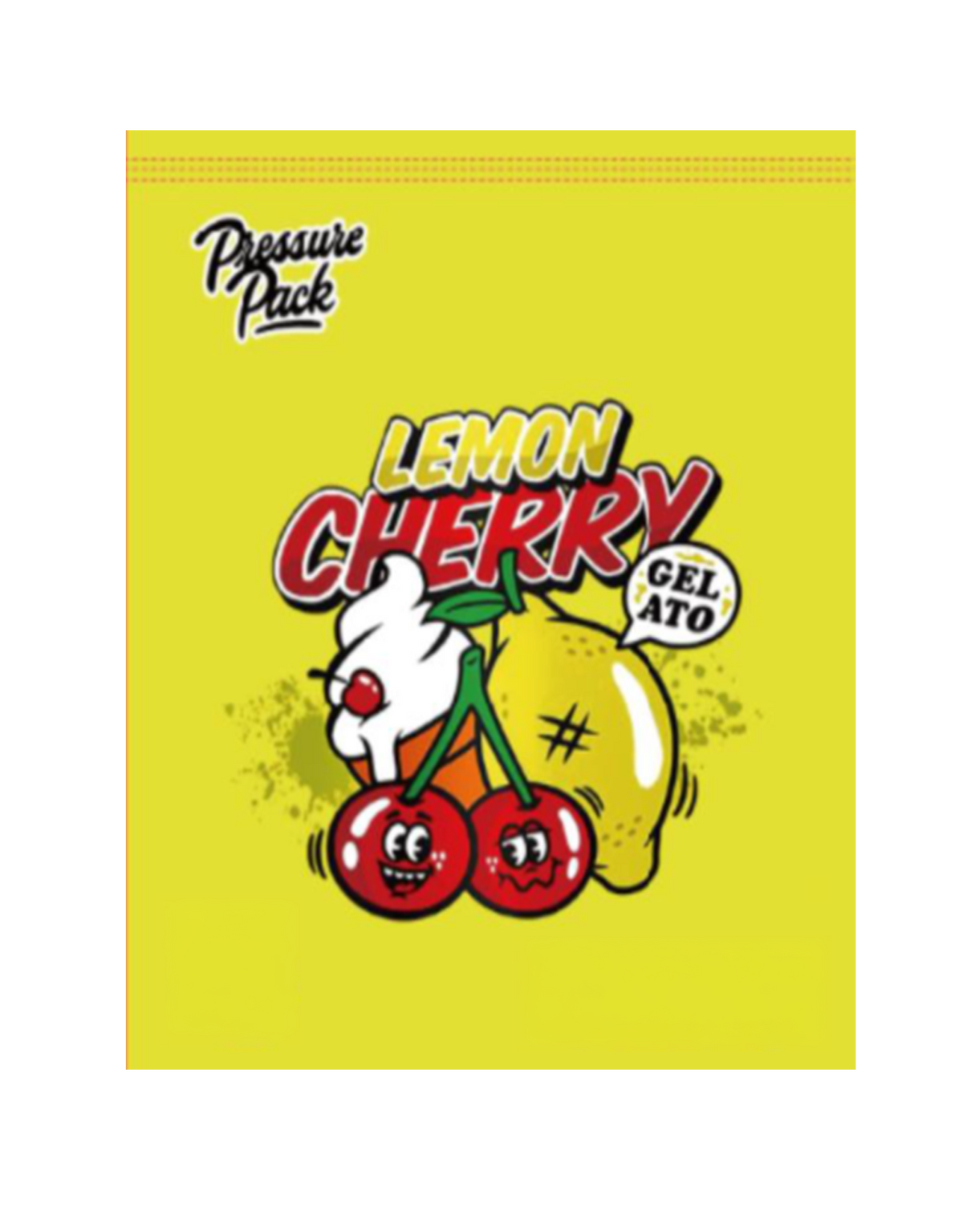 12Pack – 1lb Exotic Mylar Bags - Lemon Cherry