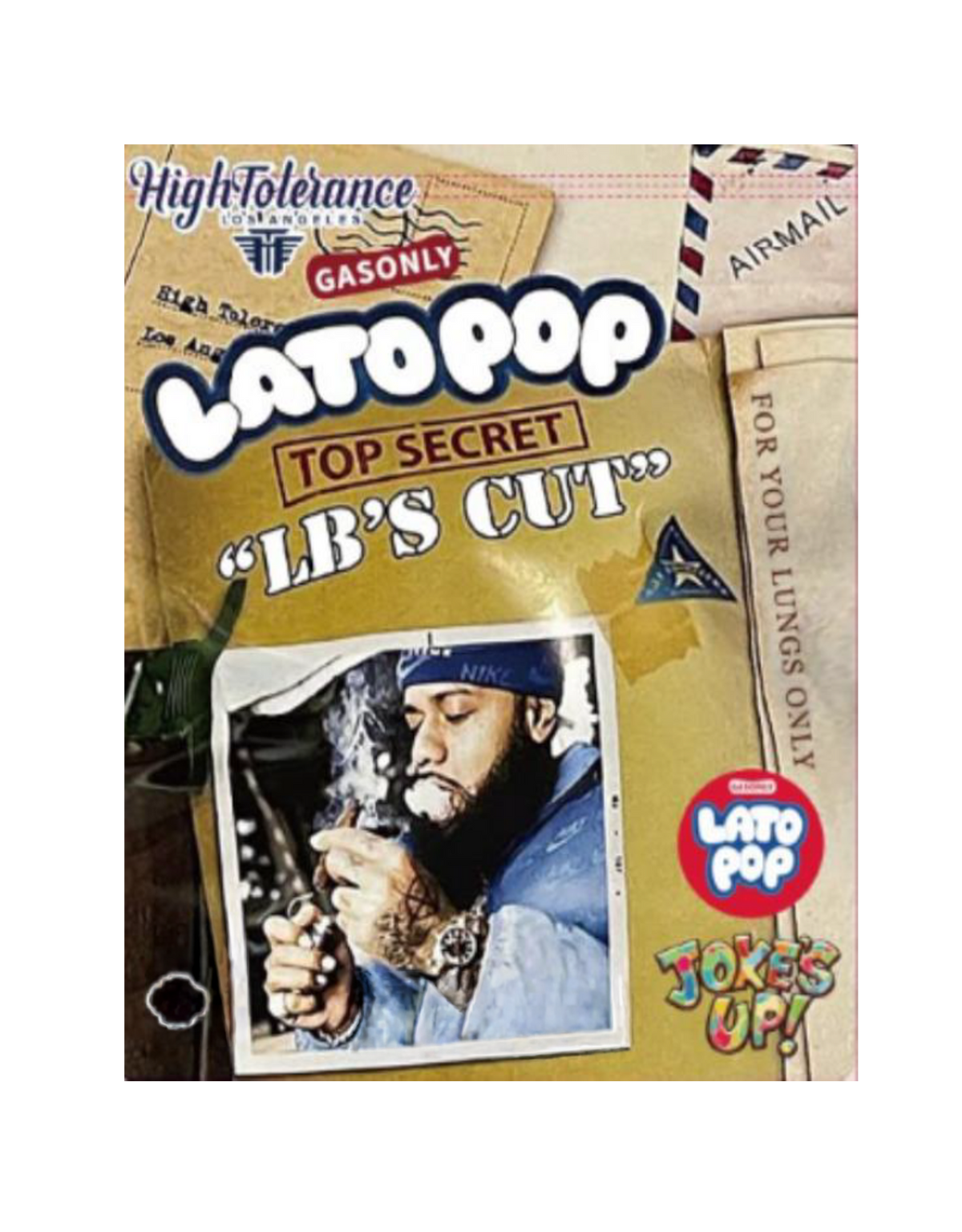 12Pack – 1lb Exotic Mylar Bags - La Popo Top Secret LB's Cut