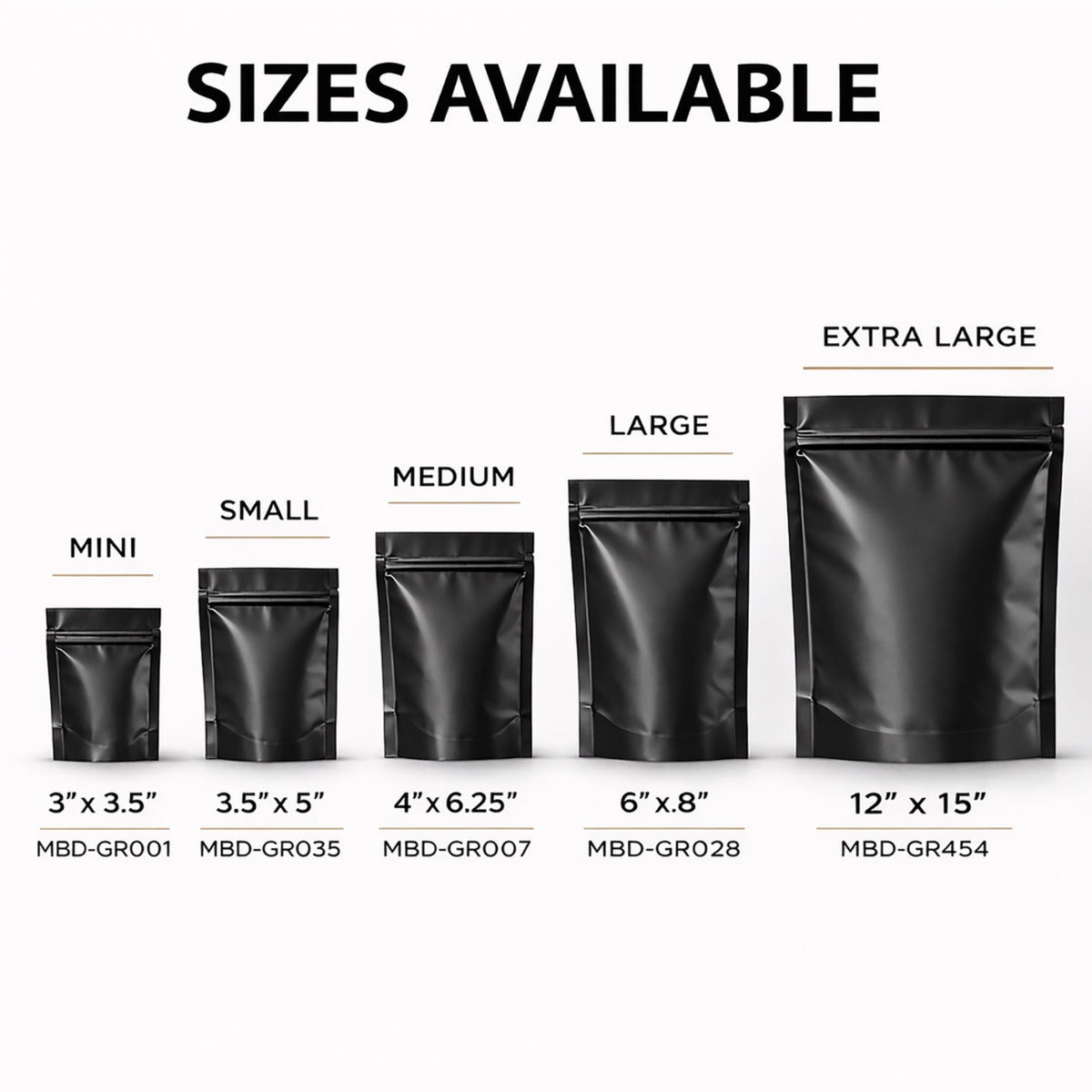 12Pack – 1lb XXL Exotic Mylar Bags - Choose Your Style