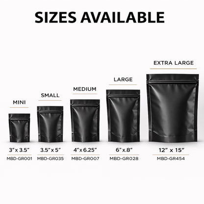 12Pack – 1lb XXL Exotic Mylar Bags - Choose Your Style