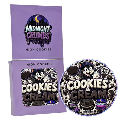 12 Pack Midnight Crumbs Shaped Bag & Window Box Set – Choose Your Design