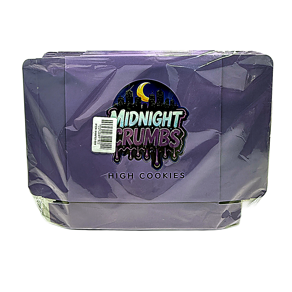 12 Pack Midnight Crumbs Shaped Bag & Window Box Set - Midnight Crumbs Pink Glaze