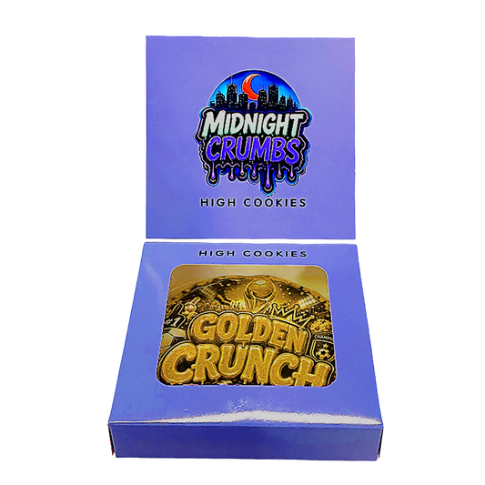 12 Pack Midnight Crumbs Shaped Bag & Window Box Set - Midnight Crumbs Golden Crunch