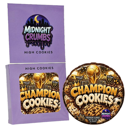 12 Pack Midnight Crumbs Shaped Bag & Window Box Set – Choose Your Design