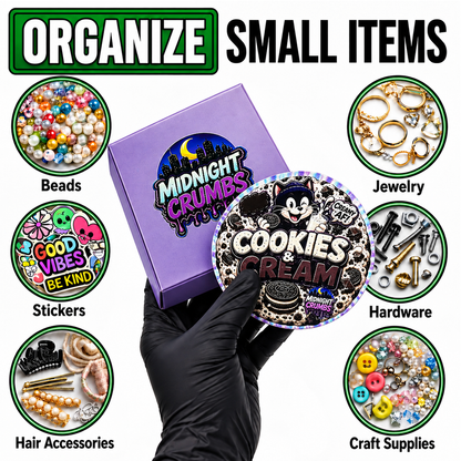 12 Pack Midnight Crumbs Shaped Bag & Window Box Set – Choose Your Design