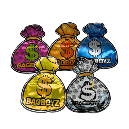 50 Pack - 3.5 Mylar Bag Mix Collection (BAG BOYZ)