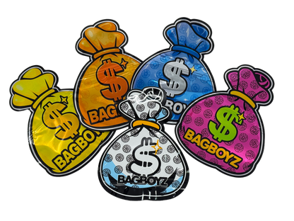 50 Pack - 3.5 Mylar Bag Mix Collection (BAG BOYZ)
