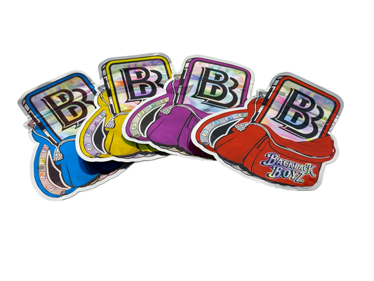 50 Pack - 3.5 Mylar Bag Mix Collection (BACKPACK BOYZ)