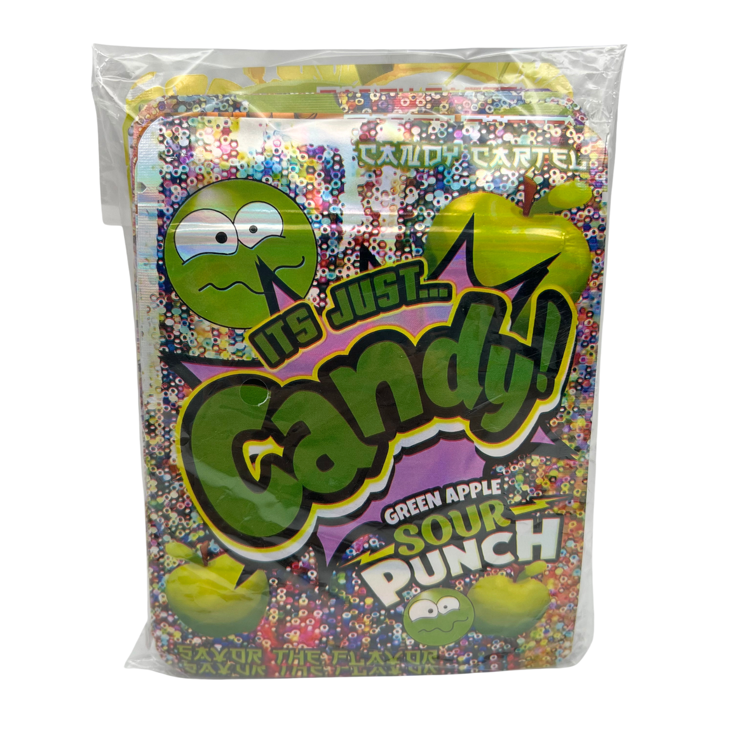50 Pack - 3.5g Mylar Bags Mix Designs (IT’S JUST CANDY)