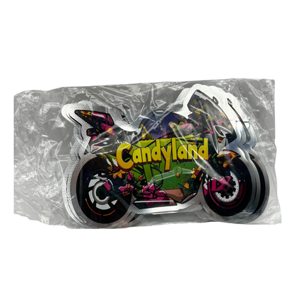 50 Pack - 3.5g Mylar Bags Mix Designs (MOTORBIKES)