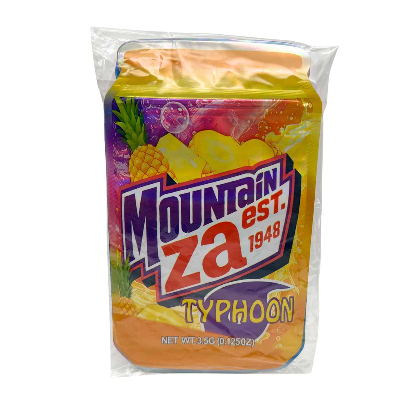 50 Pack - 3.5g Mylar Bags Mix Designs (MOUNTAIN ZA CANS)