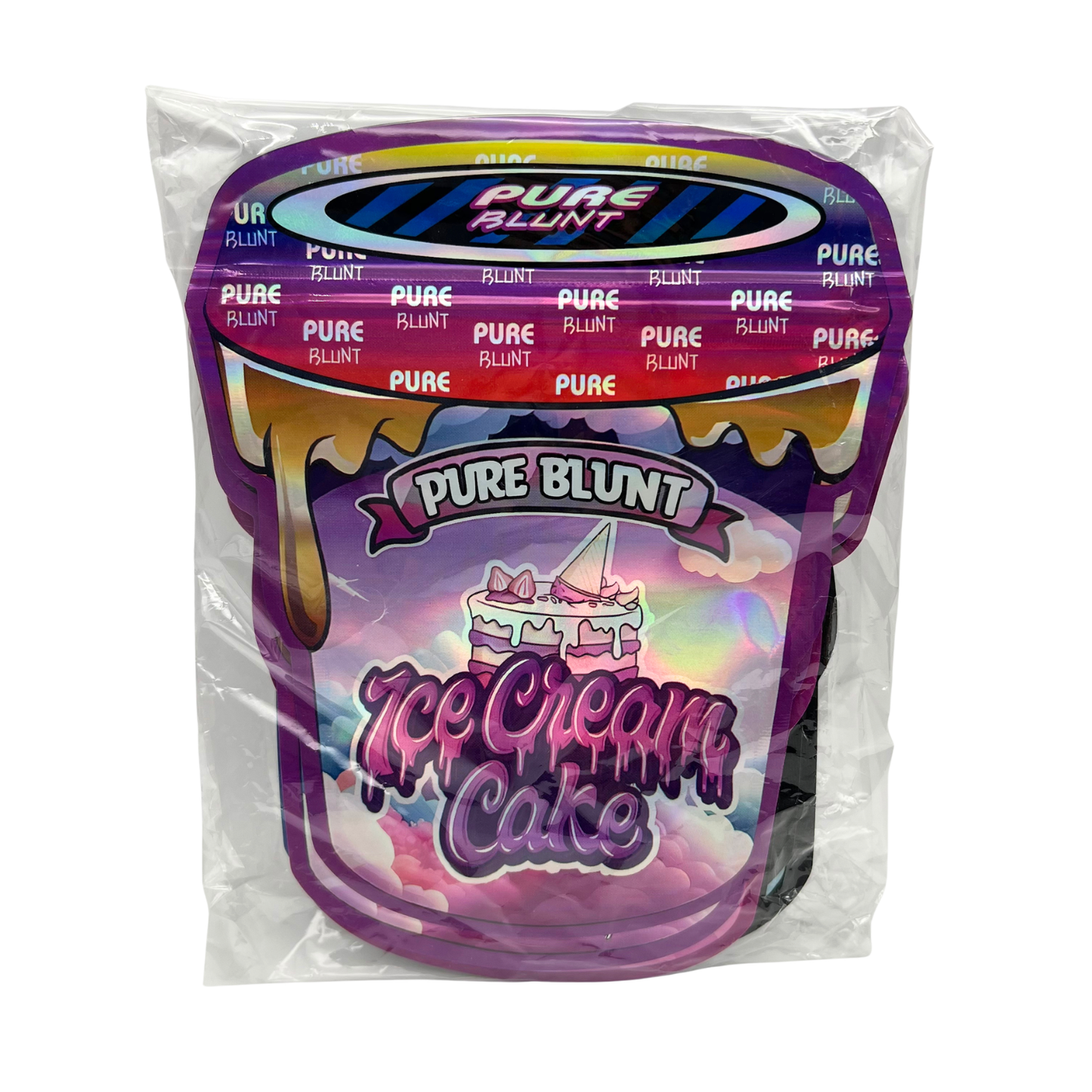50 Pack - 3.5g Mylar Bags Mix Designs (PURE BLUNT)