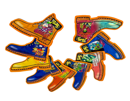 50 Pack - 3.5g Mylar Bags Mix Designs (RUNTZ BOOTS)