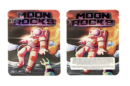 Mylar Bag Moon Rocks 3.5 gr 50 Pack