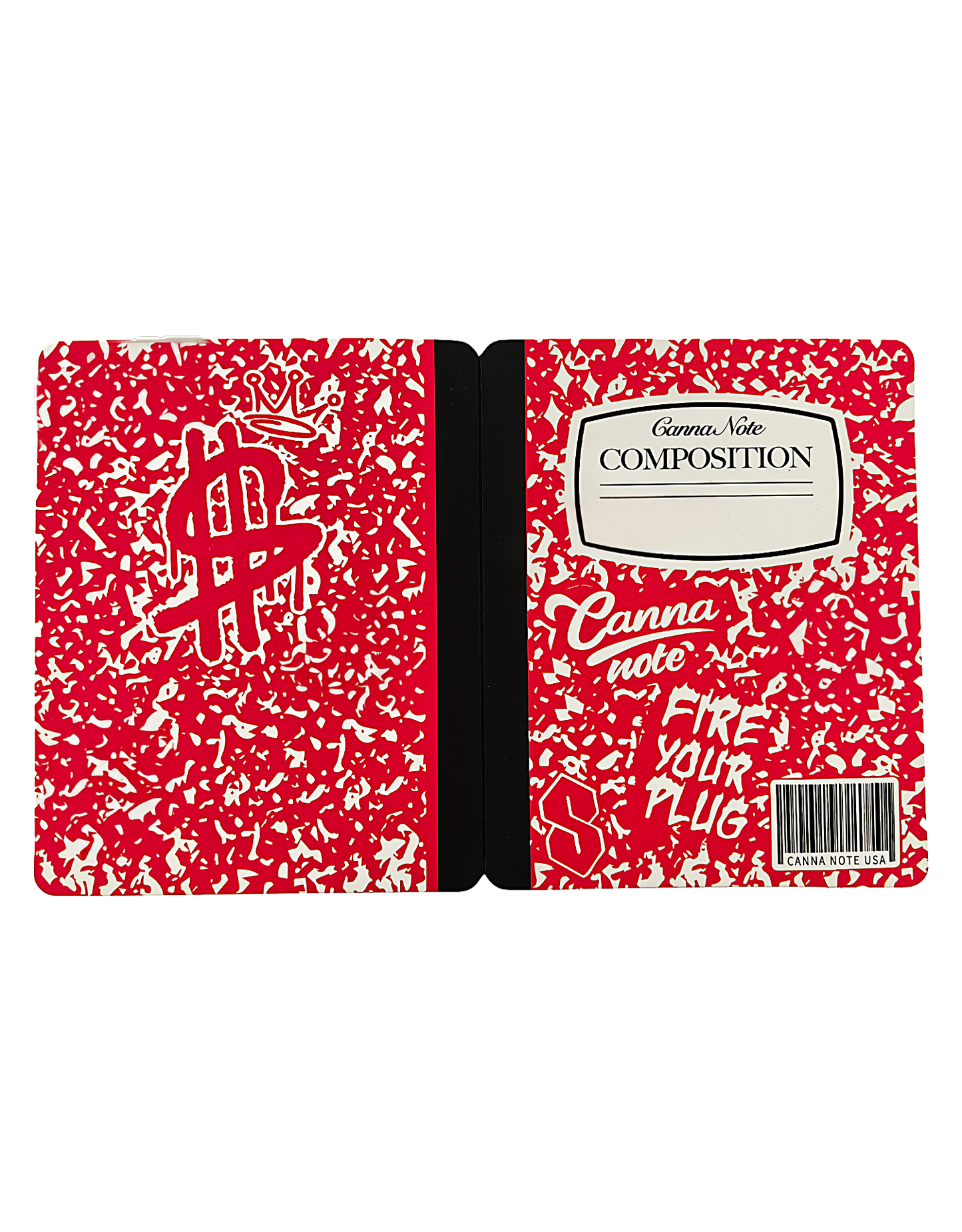 12 Count 4.5" - 3.5" Notebook-Style Mylar Bags  Red