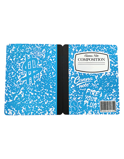12 Count 4.5" - 3.5" Notebook-Style Mylar Bags  Blue