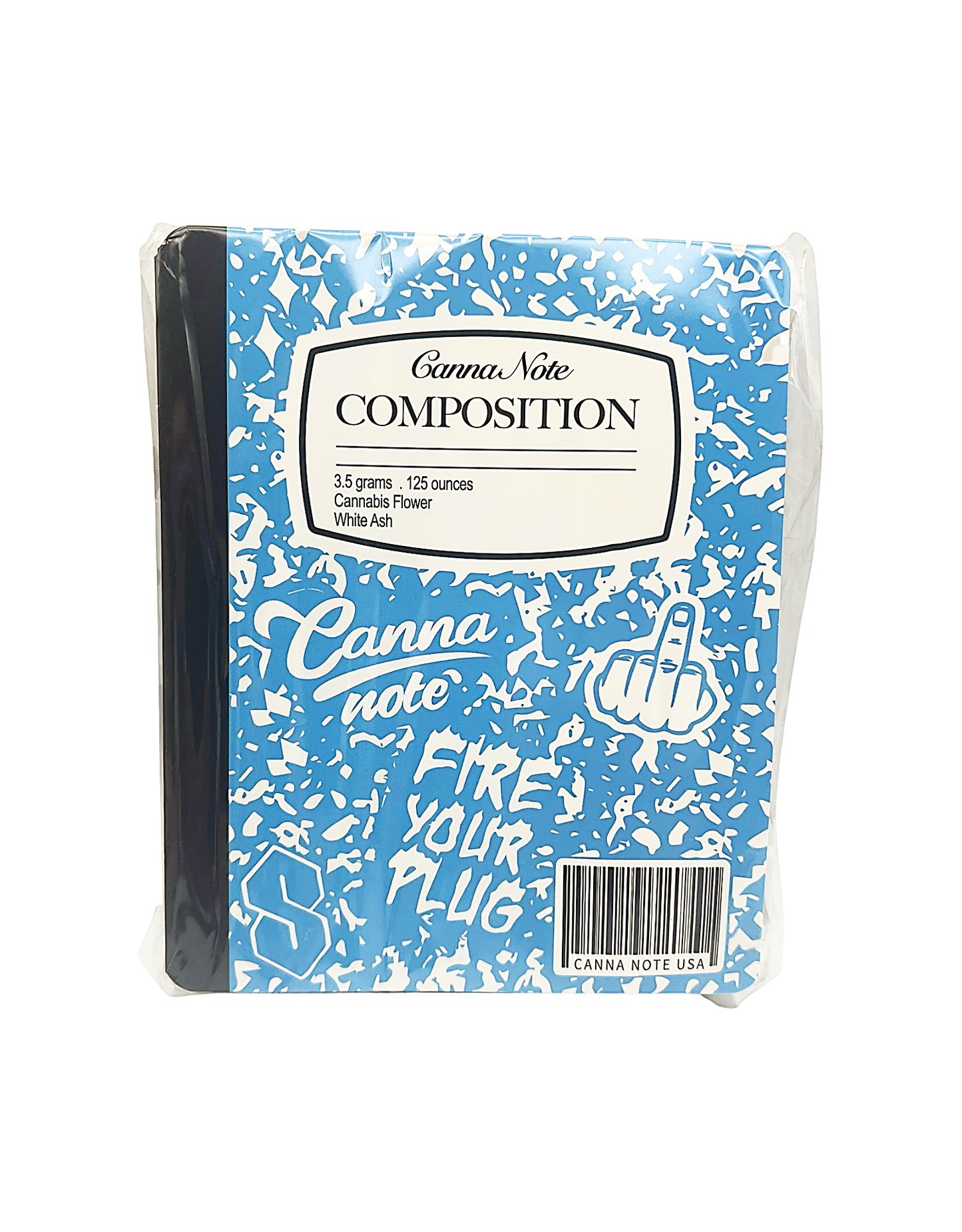 12 Count 4.5" - 3.5" Notebook-Style Mylar Bags  Blue