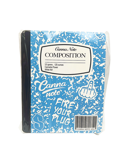 12 Count 4.5" - 3.5" Notebook-Style Mylar Bags  Blue
