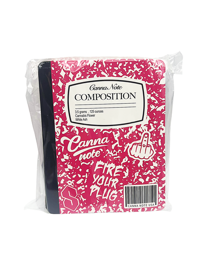 12 Count 4.5" - 3.5" Notebook-Style Mylar Bags  Hot Pink