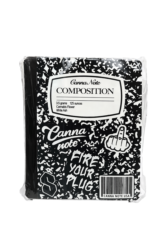 12 Count 4.5" - 3.5" Notebook-Style Mylar Bags Black