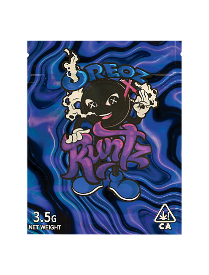 Mylar Bag Oreo Runtz 3.5 gr 50 Pack