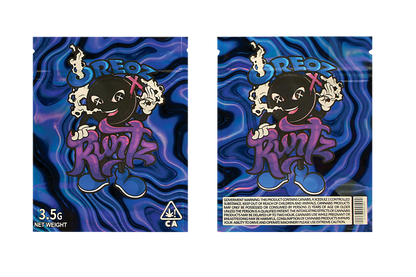 Mylar Bag Oreo Runtz 3.5 gr 50 Pack