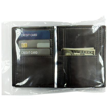12 Pack – 3.5g Wallet Style Mylar Bags - Grey