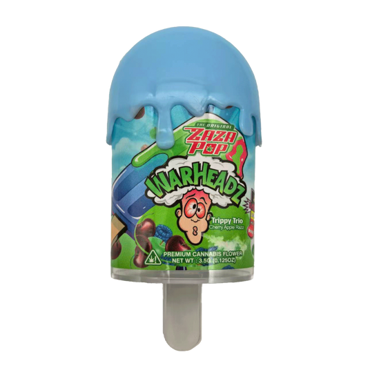 3.5g Popsicle Jar - Zaza Pop WarHeadz (12 Count)