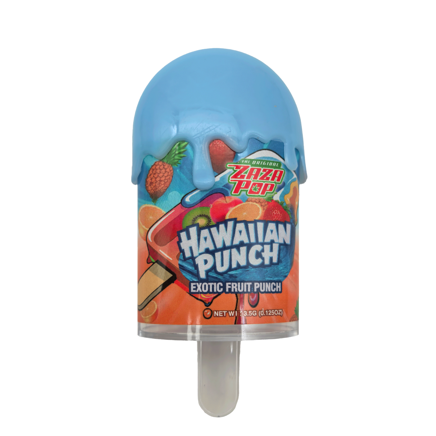3.5g Popsicle Jar - Zaza Pop Hawaiian Punch (12 Count)